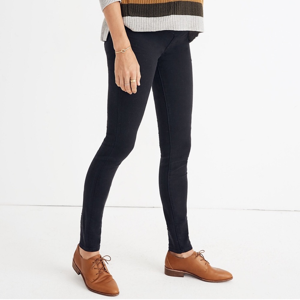 Black Madewell Maternity Over the Bump Skinny Jeans